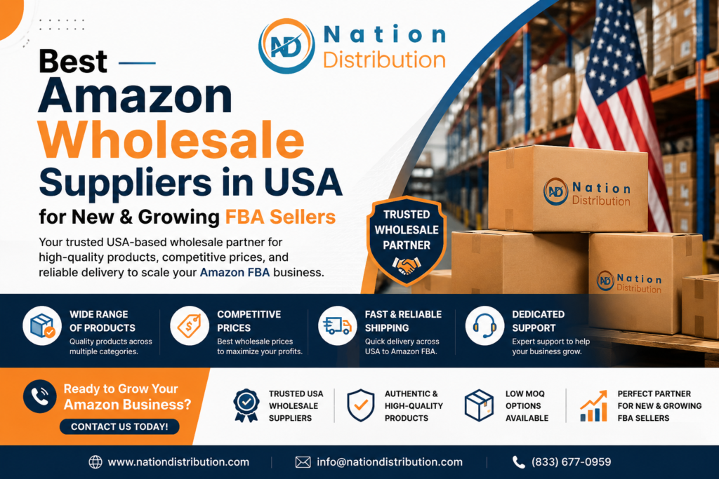 Best Amazon Wholesale Suppliers in USA for New & Growing FBA Sellers
